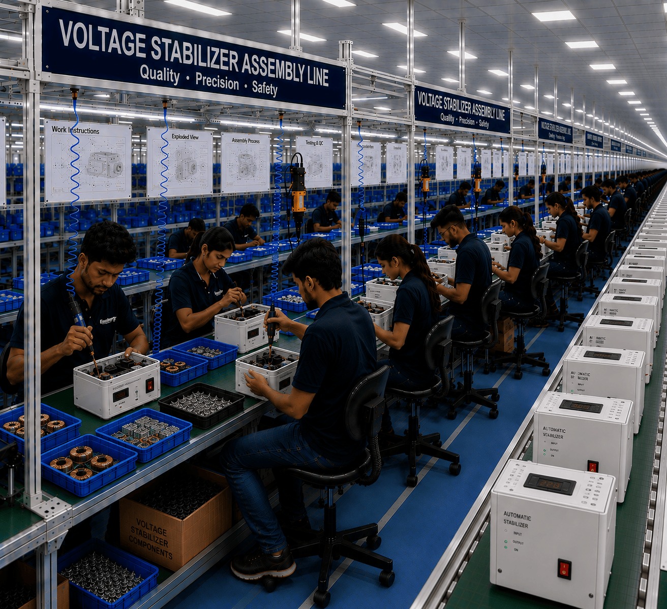 Voltage Stabilizer Assembling Service